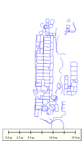 Thiva (Greece): Plan of the Temple